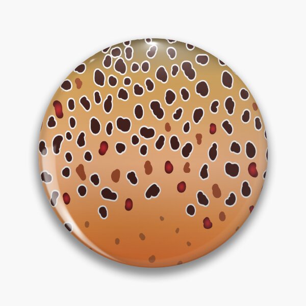 Item preview, Brown Trout Skin designed and sold by BikeVoucherJr.