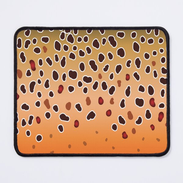 Item preview, Brown Trout Skin designed and sold by BikeVoucherJr.
