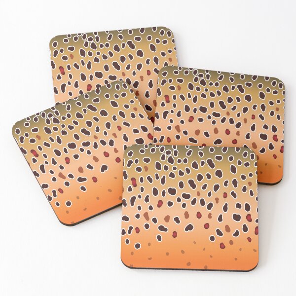 Item preview, Brown Trout Skin designed and sold by BikeVoucherJr.