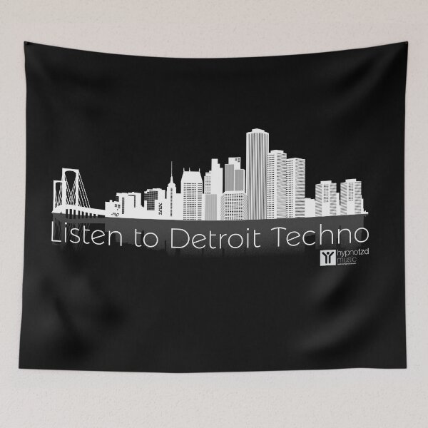 Item preview, Listen to Detroit Techno, djs gift. designed and sold by paulo silveira.