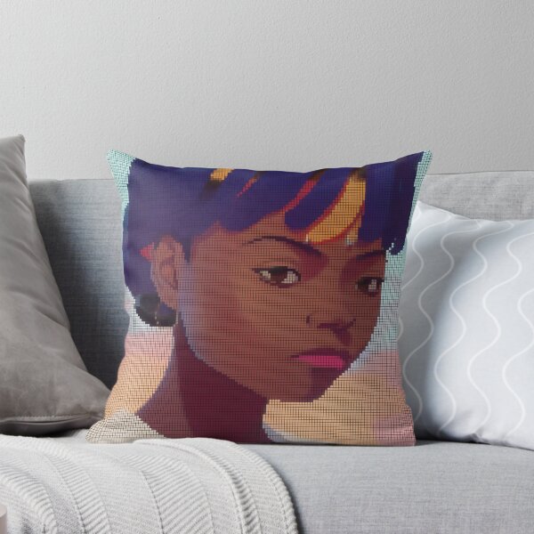 Item preview, Beautiful Black African Woman 8-bit Pixel Art designed and sold by PixelDripped.