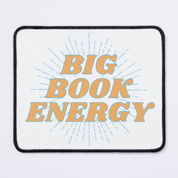 Item preview, Big Book Energy - Bookish Merch designed and sold by Courtnie Pollard.