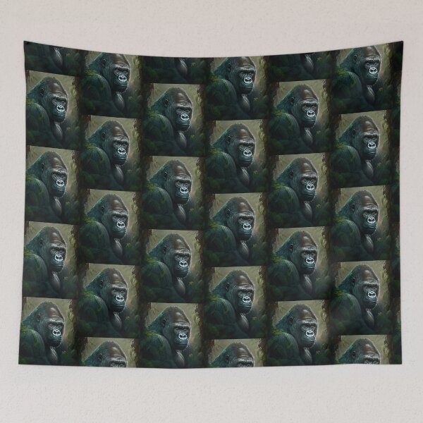 Item preview, Mountain Gorilla Wild Gorilla Stare designed and sold by Brockinator.