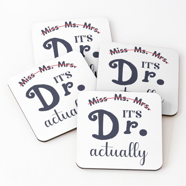 Item preview, Miss Ms Mrs It's Dr Actually graduation designed and sold by BOMarc.