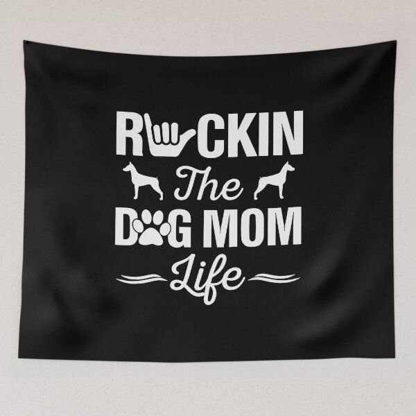 Item preview, Rocking The Dog Mom Life Doberman designed and sold by FurioInc.