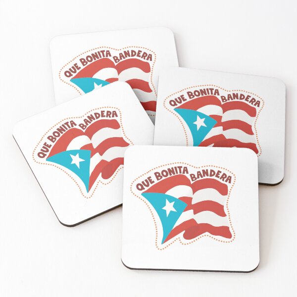 Artikelvorschau, Que Bonita Bandera puertoricanische Flagge entworfen und verkauft von de-luz-designs.