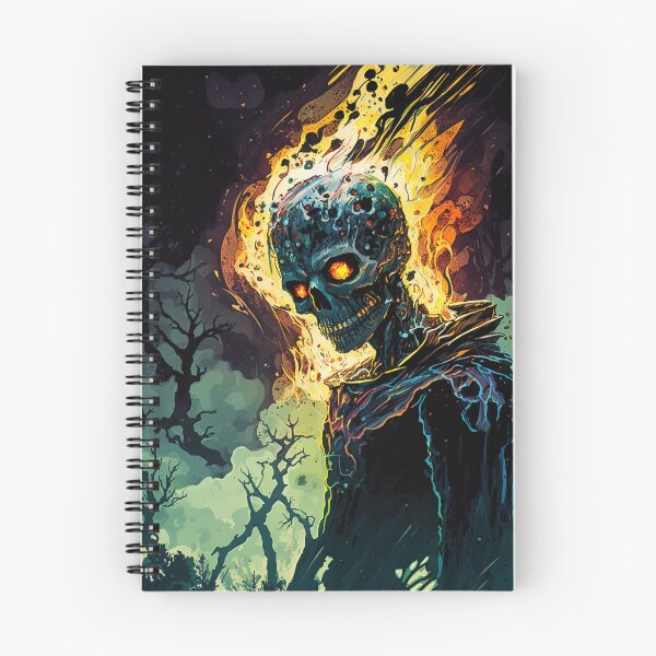 Item preview, Detailed Fiery Skeleton Abstract Art designed and sold by Critical Meltdown.