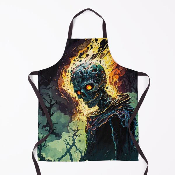 Item preview, Detailed Fiery Skeleton Abstract Art designed and sold by Critical Meltdown.