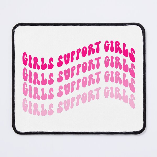 Item preview, Girls Support Girls Wavy designed and sold by QuartzLettering.