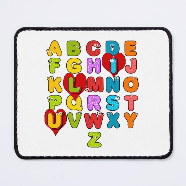 Item preview, ABC Alphabet I Love You English Teacher Valentines Day Gift designed and sold by Goods-by-Jojo.