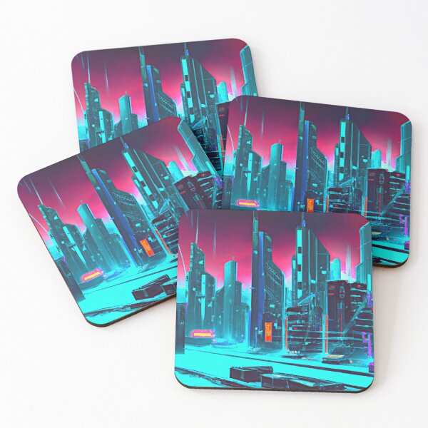 Item preview, Cyberpunk Cityscape | Dystopify  designed and sold by Dystopify.