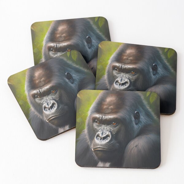Item preview, Mountain Gorilla Wild Gorilla Stare designed and sold by Brockinator.