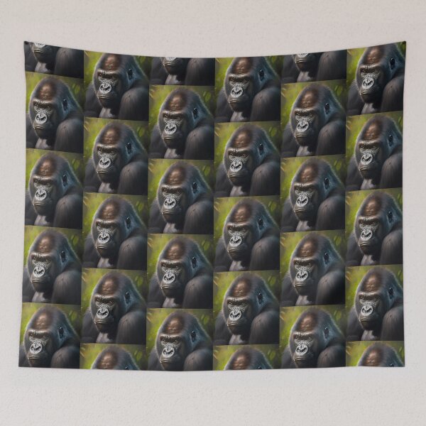 Item preview, Mountain Gorilla Wild Gorilla Stare designed and sold by Brockinator.
