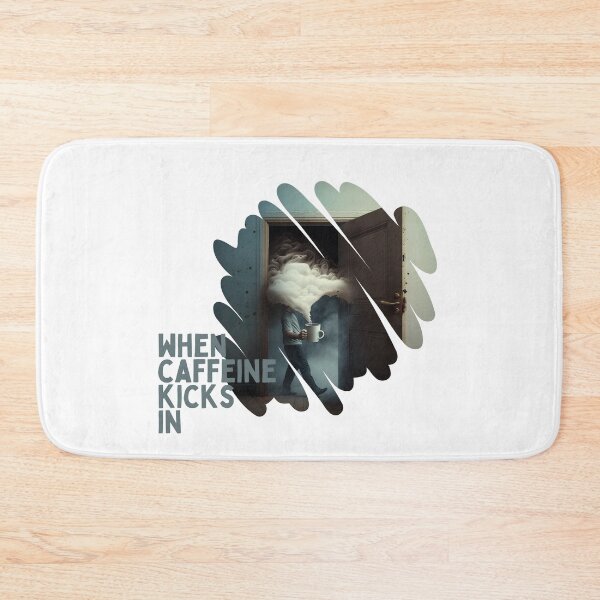 Item preview, When Caffeine Kicks In, New Doors will be Opened Up designed and sold by Cute-Jory-Store.