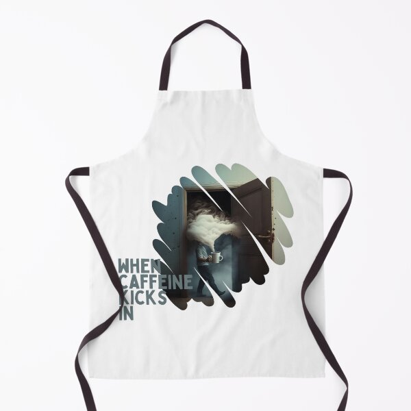 Item preview, When Caffeine Kicks In, New Doors will be Opened Up designed and sold by Cute-Jory-Store.