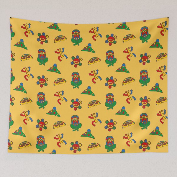 Item preview, Tainos Puerto Rico Colorful Symbols Coqui Atabey Cemi Sun Moon designed and sold by byDarling.