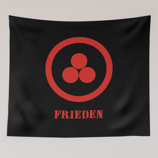 Item preview, Frieden peace flag / Past, present and future within the Eternity / Banner of Peace designed and sold by OptLuv.