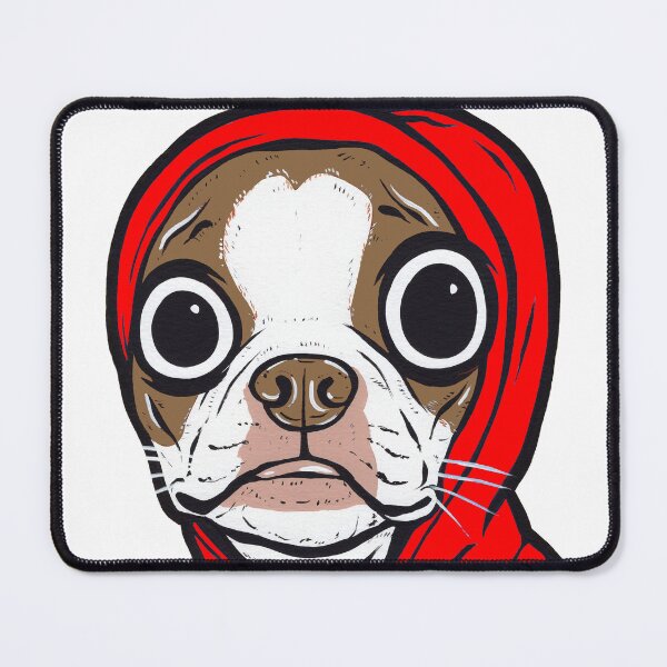 Item preview, Brown Boston Terrier Hoodie designed and sold by turddemon.