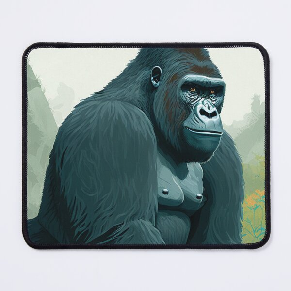 Item preview, Mountain Gorilla Wild Cartoon Gorilla Strong designed and sold by Brockinator.