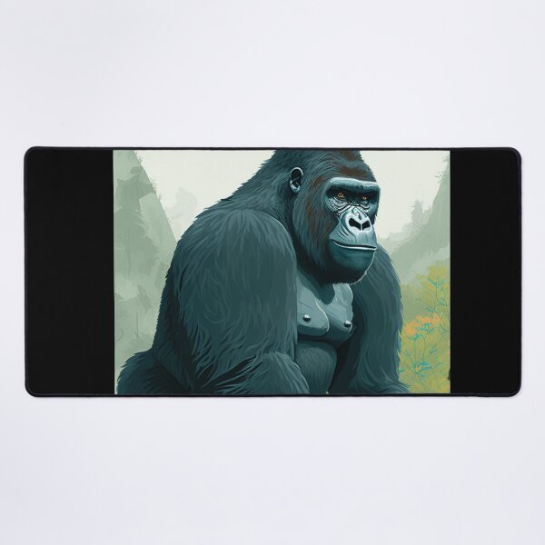 Item preview, Mountain Gorilla Wild Cartoon Gorilla Strong designed and sold by Brockinator.