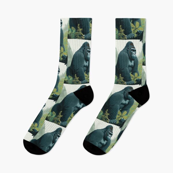 Item preview, Mountain Gorilla Wild Cartoon Gorilla Strong designed and sold by Brockinator.