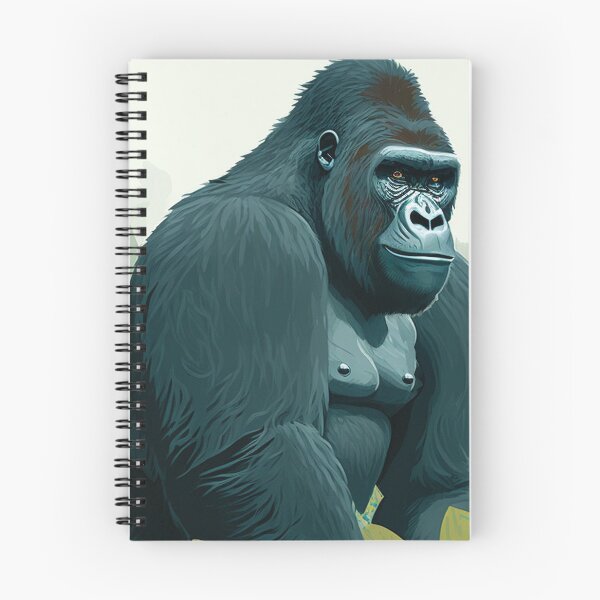 Item preview, Mountain Gorilla Wild Cartoon Gorilla Strong designed and sold by Brockinator.