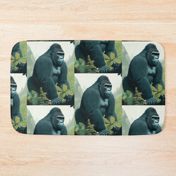 Item preview, Mountain Gorilla Wild Cartoon Gorilla Strong designed and sold by Brockinator.