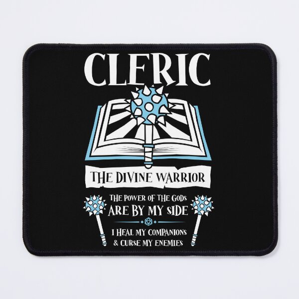 Item preview, D&D CLERIC Class - Dungeons & Dragons designed and sold by TeeMonsters.