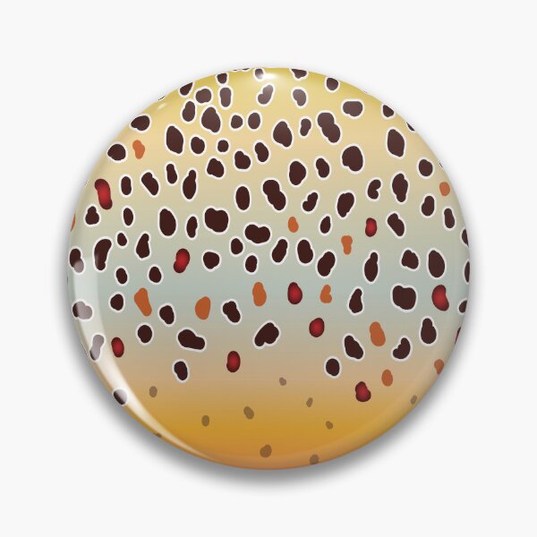 Item preview, Brown Trout Skin Fly Fishing designed and sold by BikeVoucherJr.