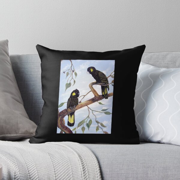 Cocka-twos! Throw Pillow