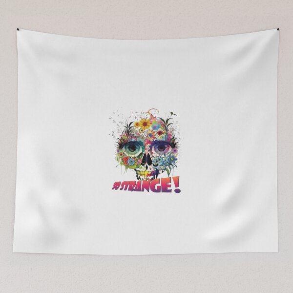 Item preview, So Strange! SkullFlowers 3 designed and sold by VectorVisions.