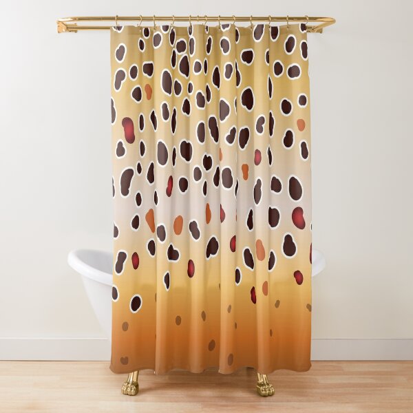 Trout Shower Curtains for Sale