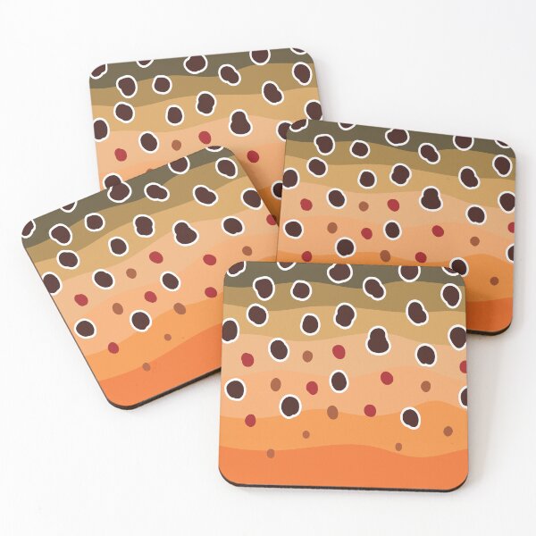Item preview, Brown Trout Skin designed and sold by BikeVoucherJr.