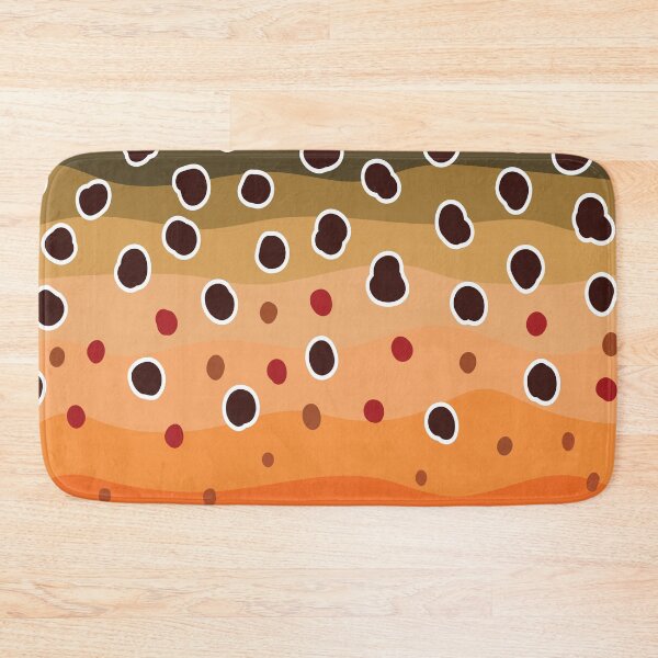 Item preview, Brown Trout Skin designed and sold by BikeVoucherJr.