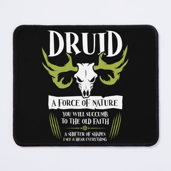 Item preview, D&D DRUID Class - Dungeons & Dragons designed and sold by TeeMonsters.