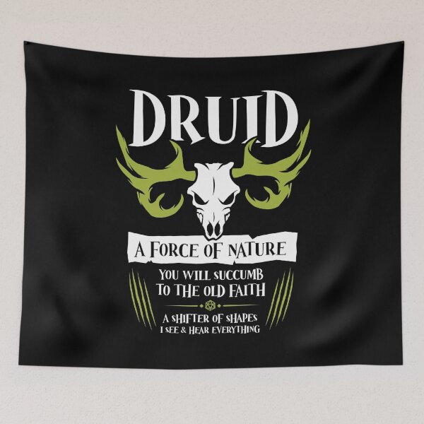 Item preview, D&D DRUID Class - Dungeons & Dragons designed and sold by TeeMonsters.