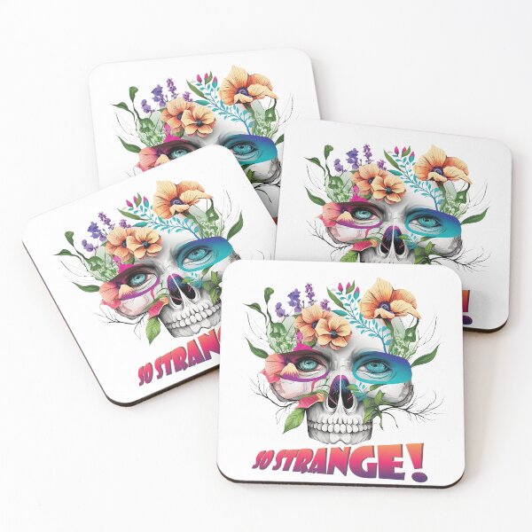 Item preview, So Strange! SkullFlowers 2 designed and sold by VectorVisions.