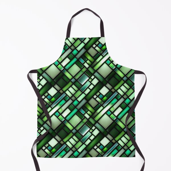 Item preview, Green glass pattern designed and sold by YeKnot.