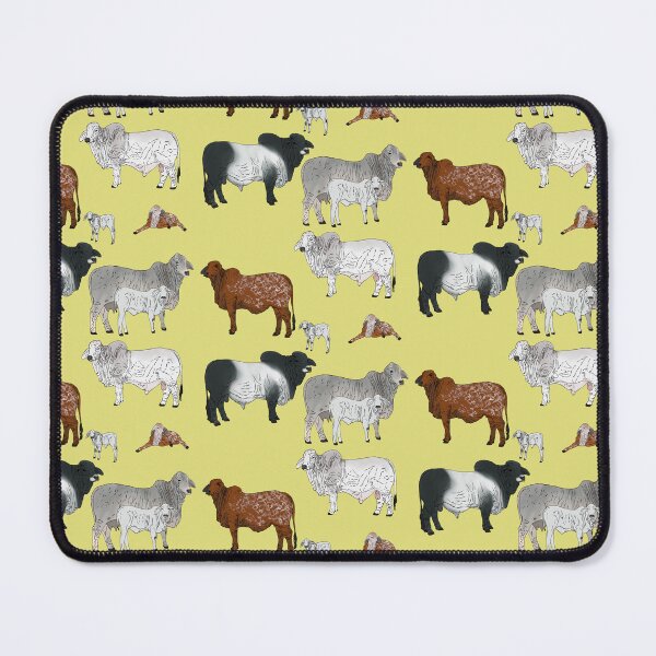 Item preview, Brahman Cattle Yellow designed and sold by Ashley Gagnon.