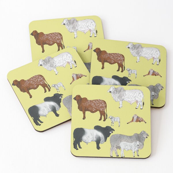 Item preview, Brahman Cattle Yellow designed and sold by Ashley Gagnon.