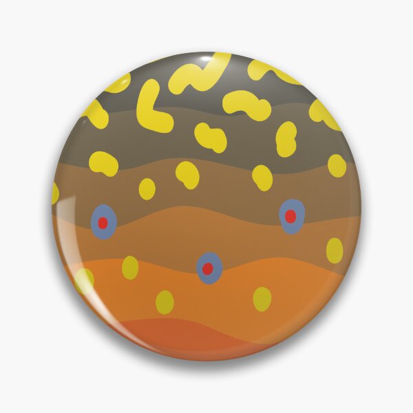 Item preview, Brook Trout Skin designed and sold by BikeVoucherJr.