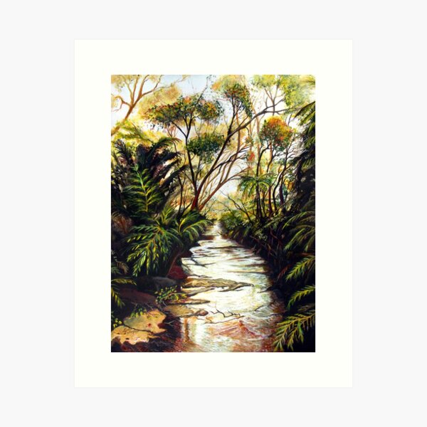 Item preview, Katoomba Creek, Blue Mountains Australia designed and sold by Linda Callaghan.