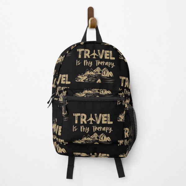 Item preview, Travel Is My Therapy designed and sold by WiseNomad.