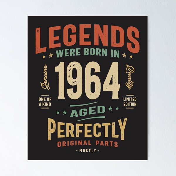 1964 Birthday 60 Years Old