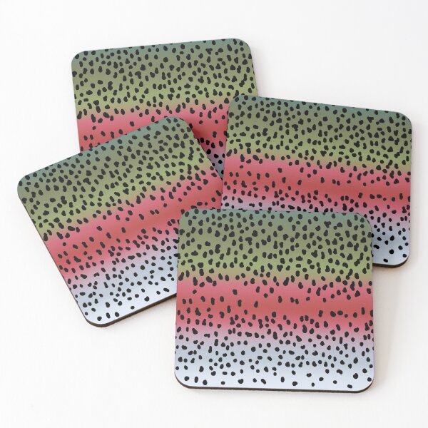 Item preview, Rainbow Trout Skin Fly Fishing designed and sold by BikeVoucherJr.