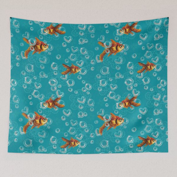 Item preview, Bubbles and Doilies and Fish, Oh My! designed and sold by ElephantShoe.
