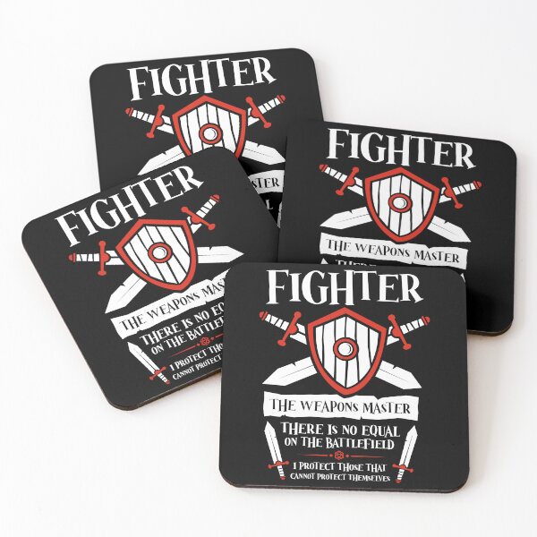 Item preview, D&D FIGHTER Class - Dungeons & Dragons designed and sold by TeeMonsters.