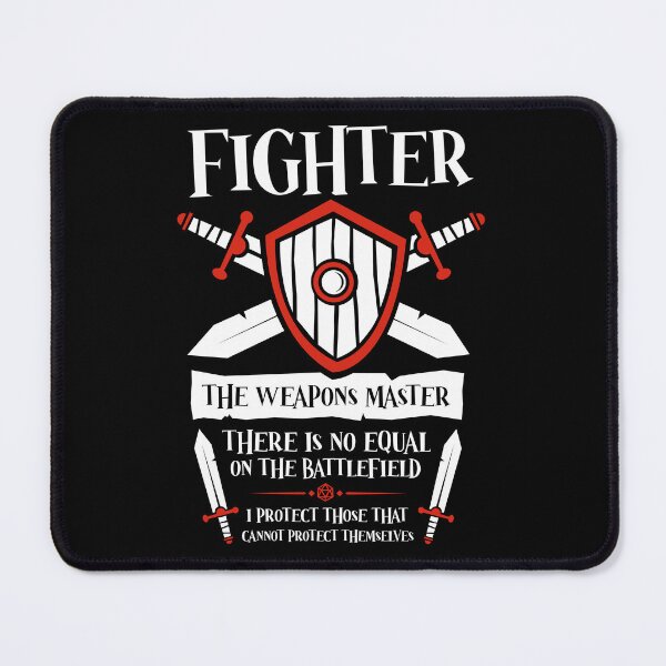 Item preview, D&D FIGHTER Class - Dungeons & Dragons designed and sold by TeeMonsters.