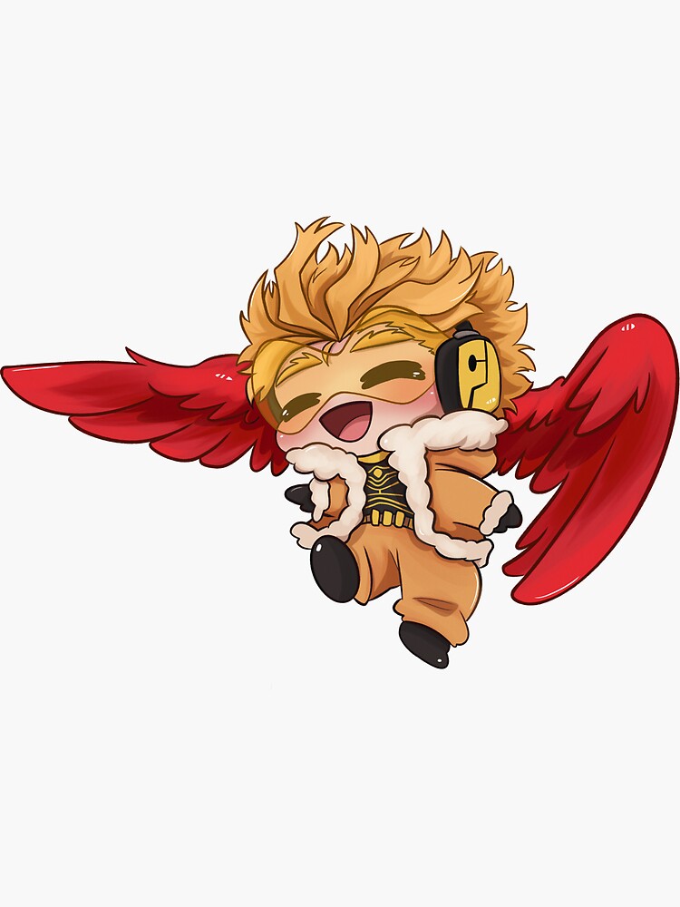 "Hawks Chibi (My Hero Academia) " Sticker for Sale by Forythetilly