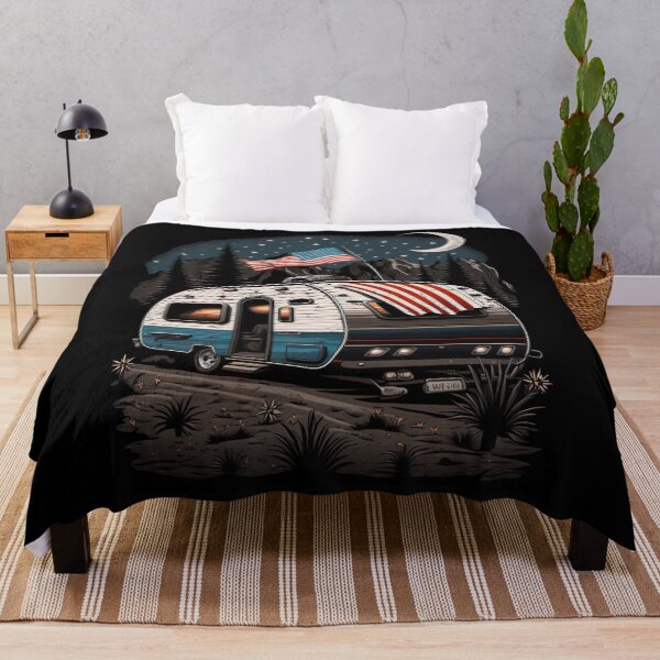 Item preview, Patriot - Camping Caravan USA Flag designed and sold by druckfun.